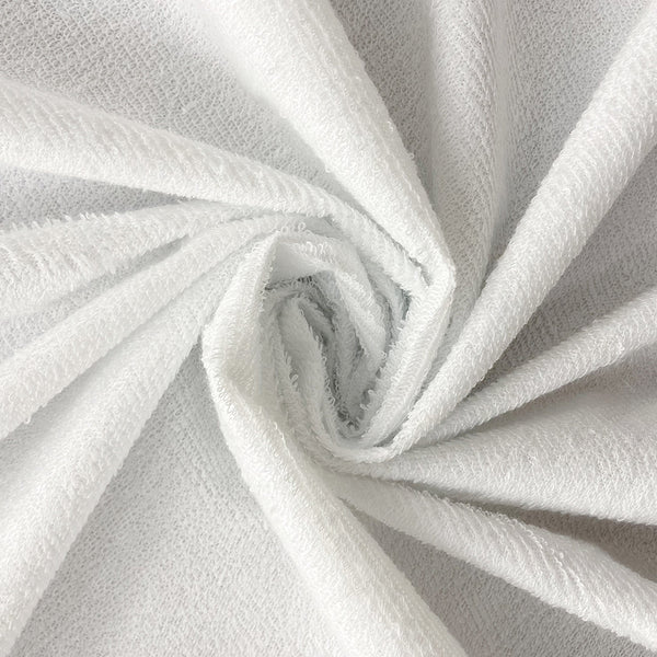 Jointless 100% Waterproof Mattress Protector | Premium Export Quality Terry Cotton Fitted Style - White