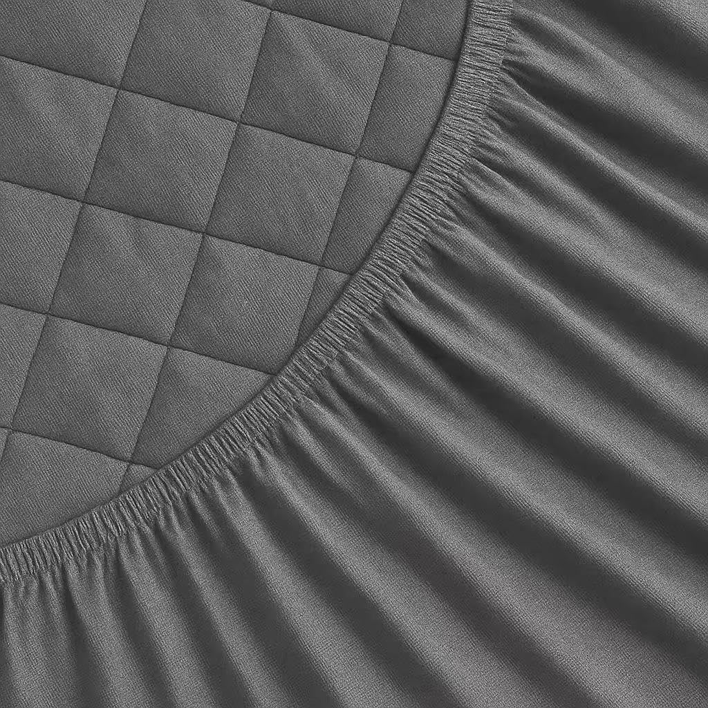 Waterproof Quilted Mattress Protector | Washable, Dust Proof & Hypoallergenic Bedding Cover Fitted Sheet King Size & Single Size