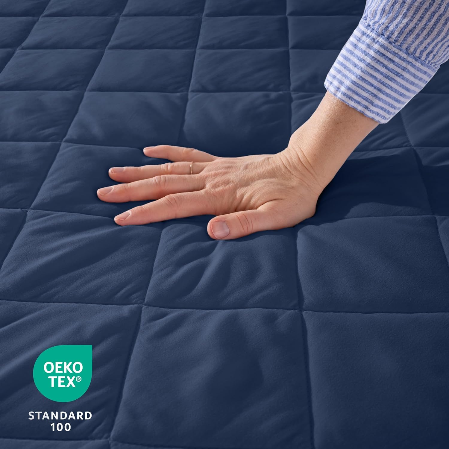 Waterproof Quilted Mattress Protector | Washable, Dust Proof & Hypoallergenic Bedding Cover Fitted Sheet King Size & Single Size